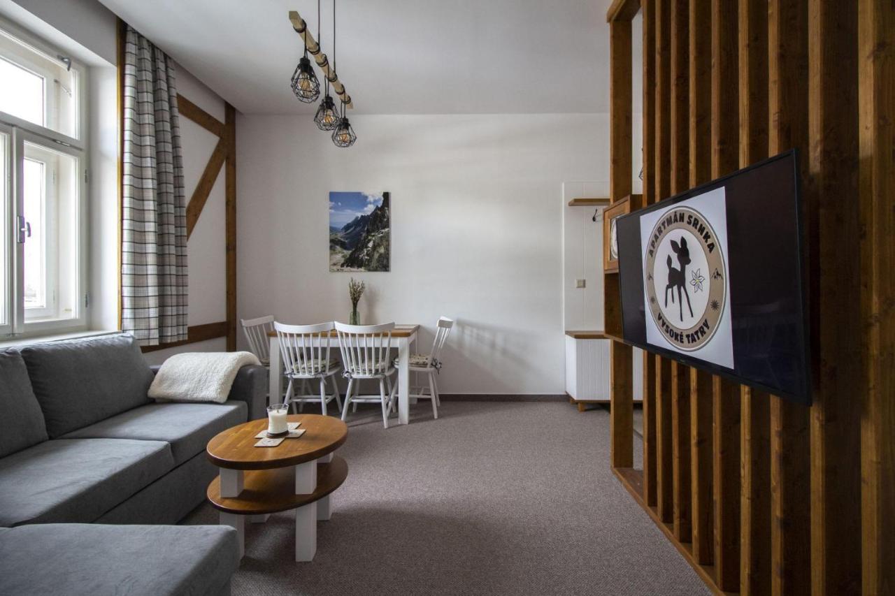 Apartman Srnka S Vyhladom Na Wysokie Tatry Zewnętrze zdjęcie